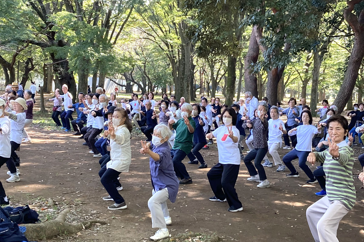 1010楊名時太極拳の日記念演舞風景